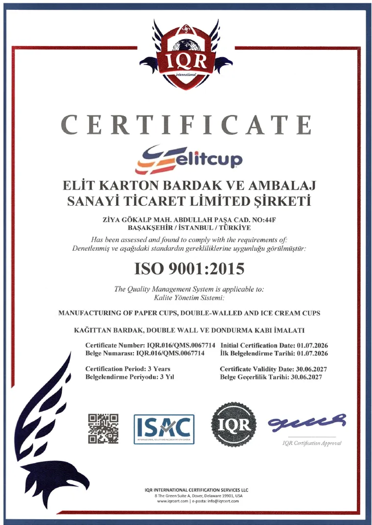 ISO 9001:2015 — Quality Management System