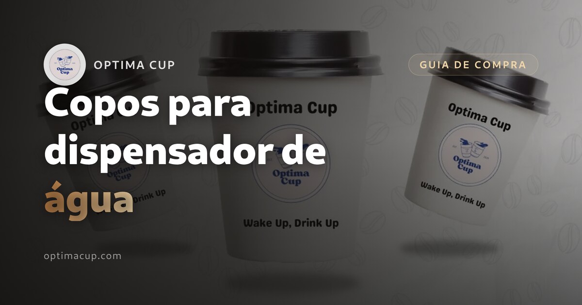 Copos para dispensador de água: boca, tamanho e reposição - copos de papel brancos de parede simples num ponto de água