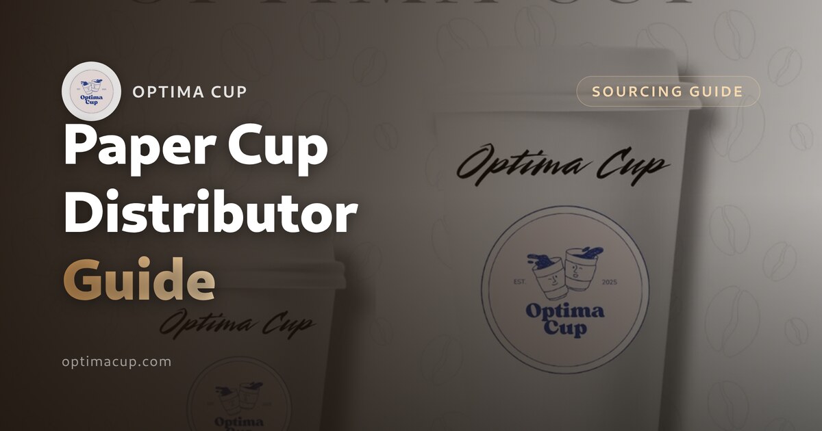 Paper Cup Distributor Guide: Cases, Containers, Terms - cup formats, carton quantities and container loading