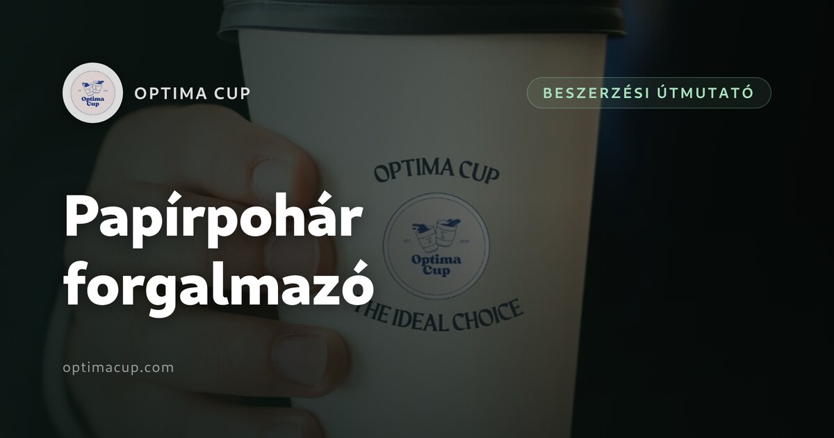 Papírpohár forgalmazó: kartonok, raklapok, konténer - pohárméretek, kartonmennyiségek és konténerrakodás