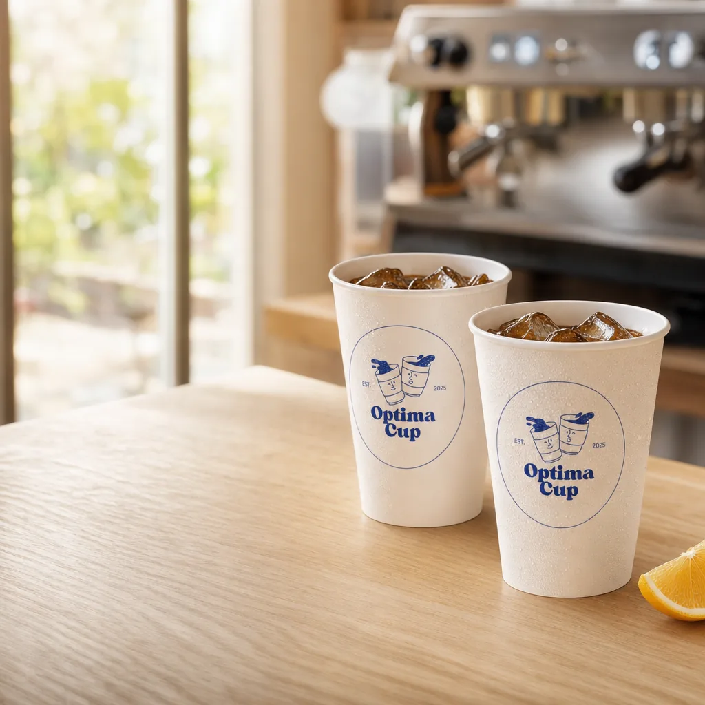 Cold drink paper cup 400 ml (14 oz)