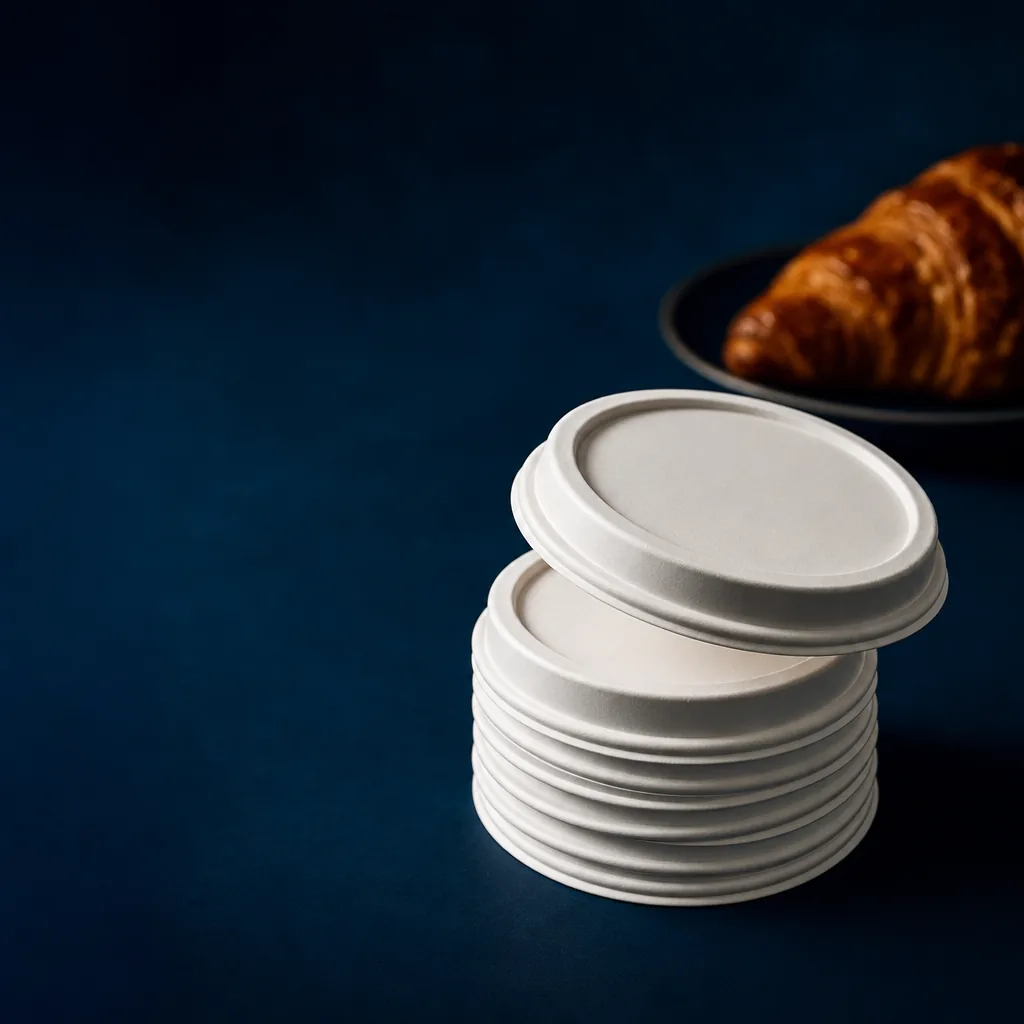 Paper cup lid 12 oz