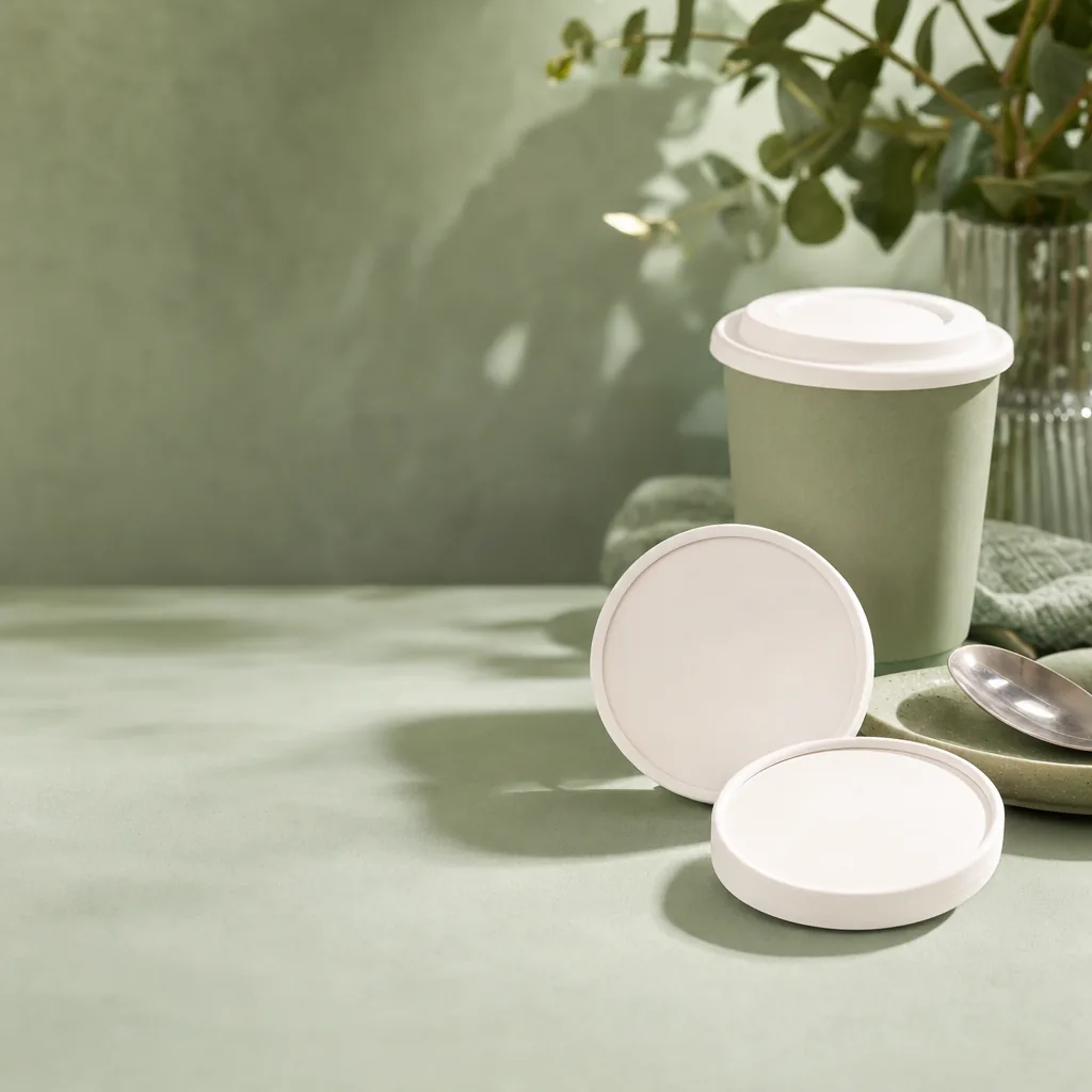 Paper cup lid 16 oz