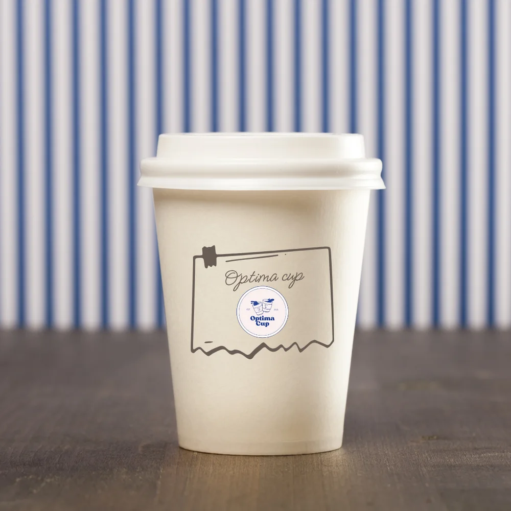 Vending paper cup 6 oz